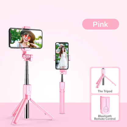 4 in 1 Wireless Bluetooth Compatible Selfie Stick